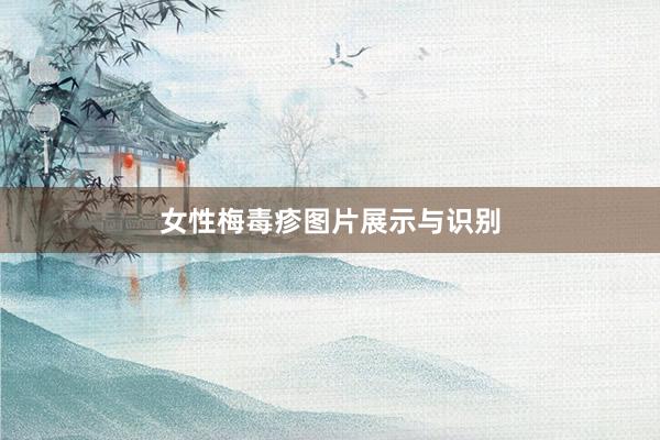 女性梅毒疹图片展示与识别